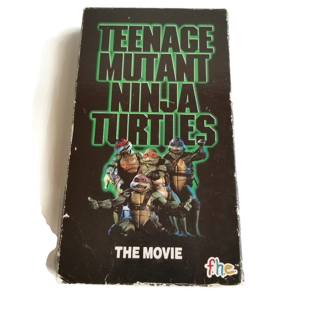Teenage Mutant Ninja Turtles The Movie VHS 1990